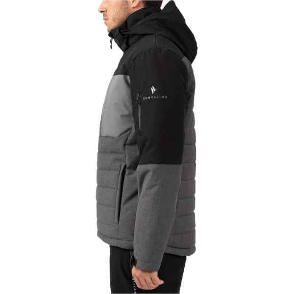 Veste de ski SUN VALLEY DORAN SKI JACKET M DARK HEATHER GRAY