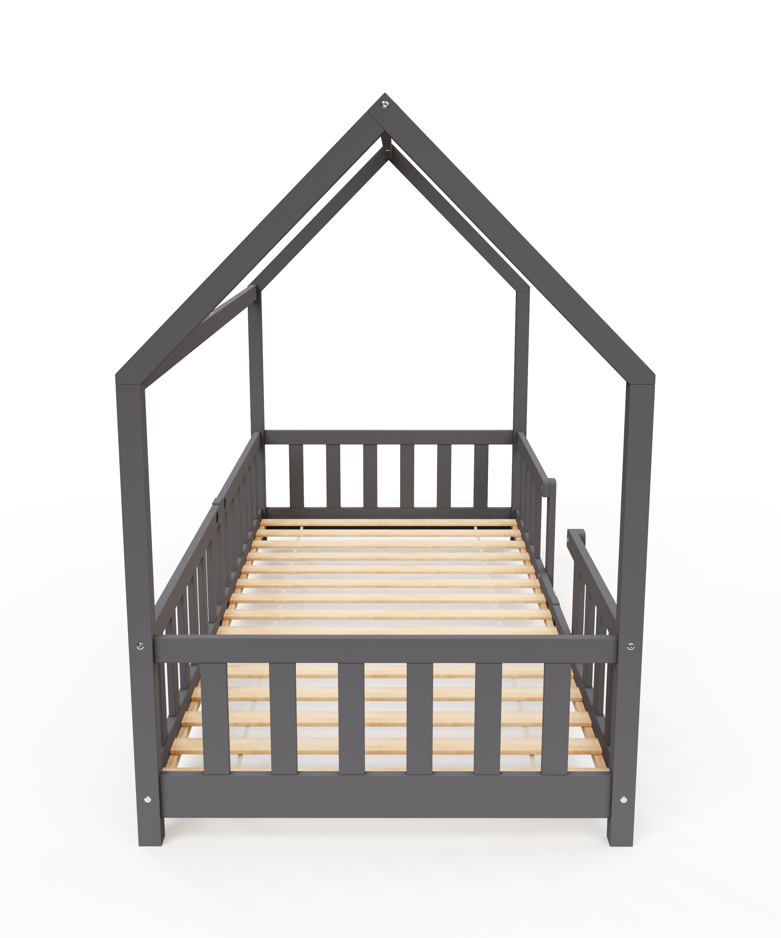 Kinderbett MAISON 90 x 200 cm anthrazit