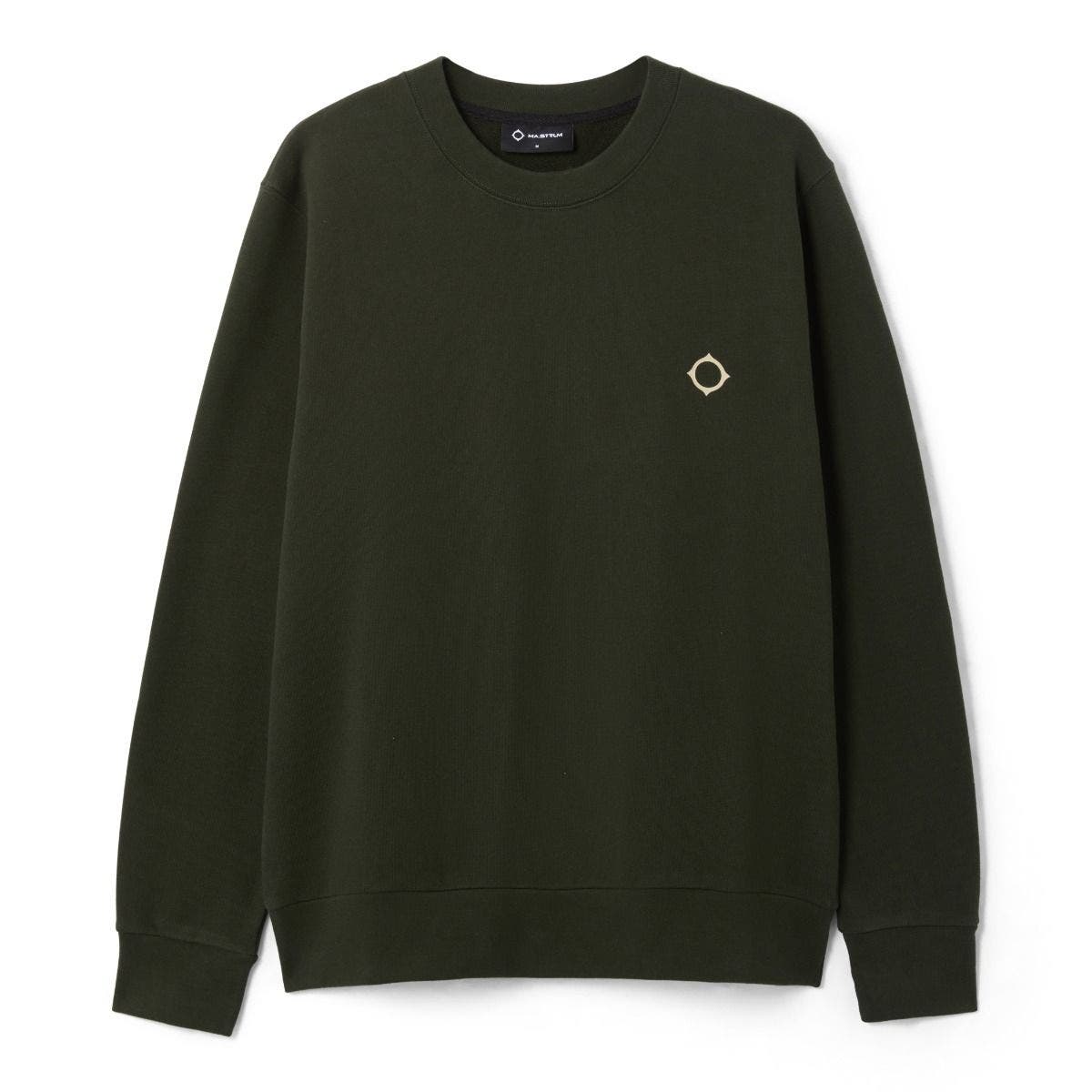 MA.STRUM  Oversized Back Logo Print Sweat