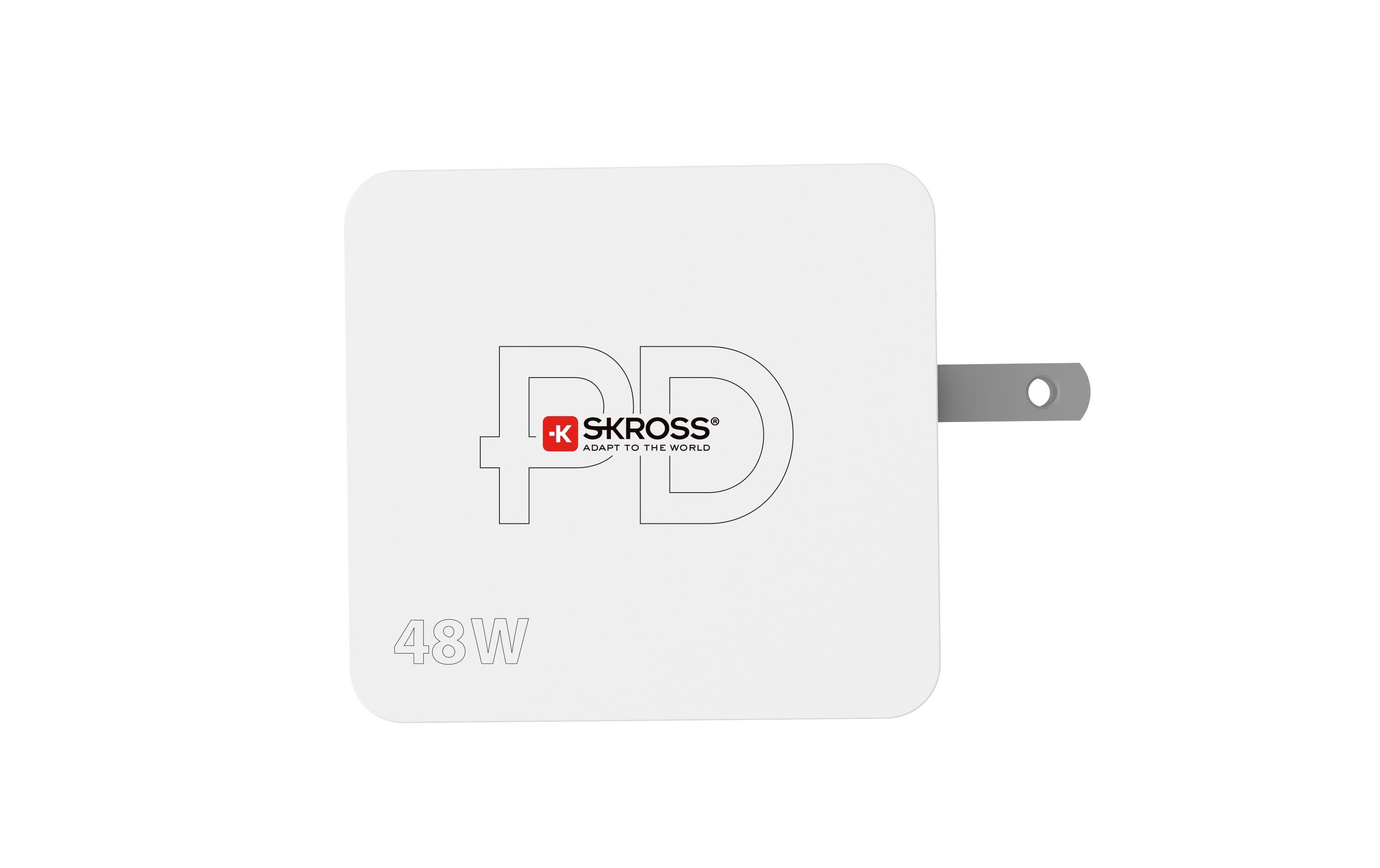 USB-Wandladegerät Multipower Combo+, US, 48 W, WeissKraftvolles USB-Wandladegerät für zu Hause und unterwegs
