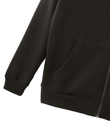LMTD Cardigan m. H?tte - Noos - NlnNizu - Sort