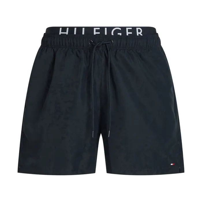 Tommy Hilfiger Double Waistband Medium Drawstring Zwemshort Heren