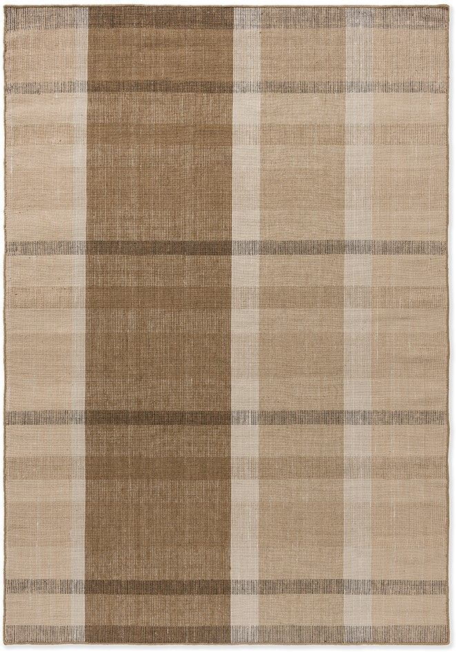Vloerkleed Block Stripe Cashew 497501 Zona  | Brink & Campman