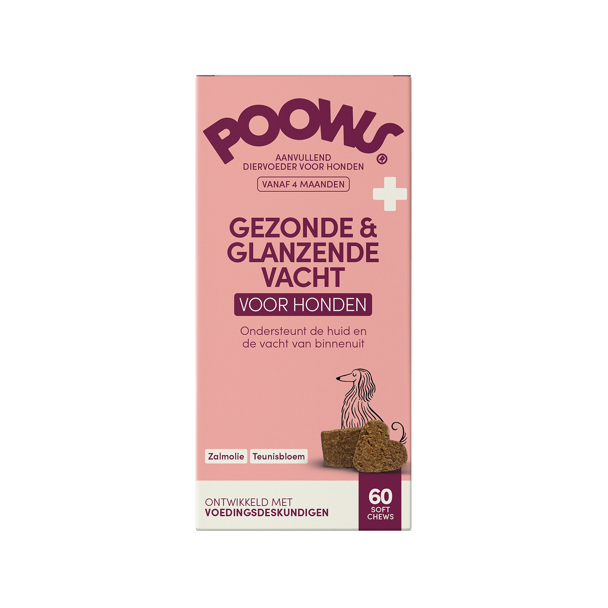Poows Gezonde & Glanzende Vacht - Hond