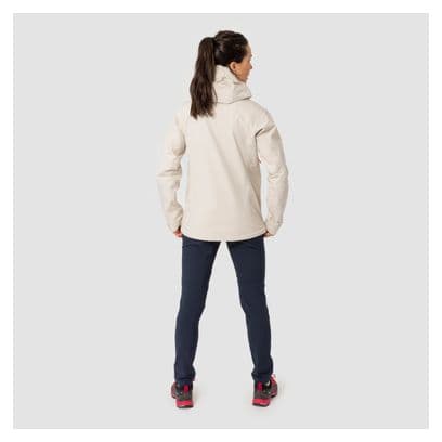Veste Imperméable Femme Salewa Puez Gore-Tex Paclite Beige