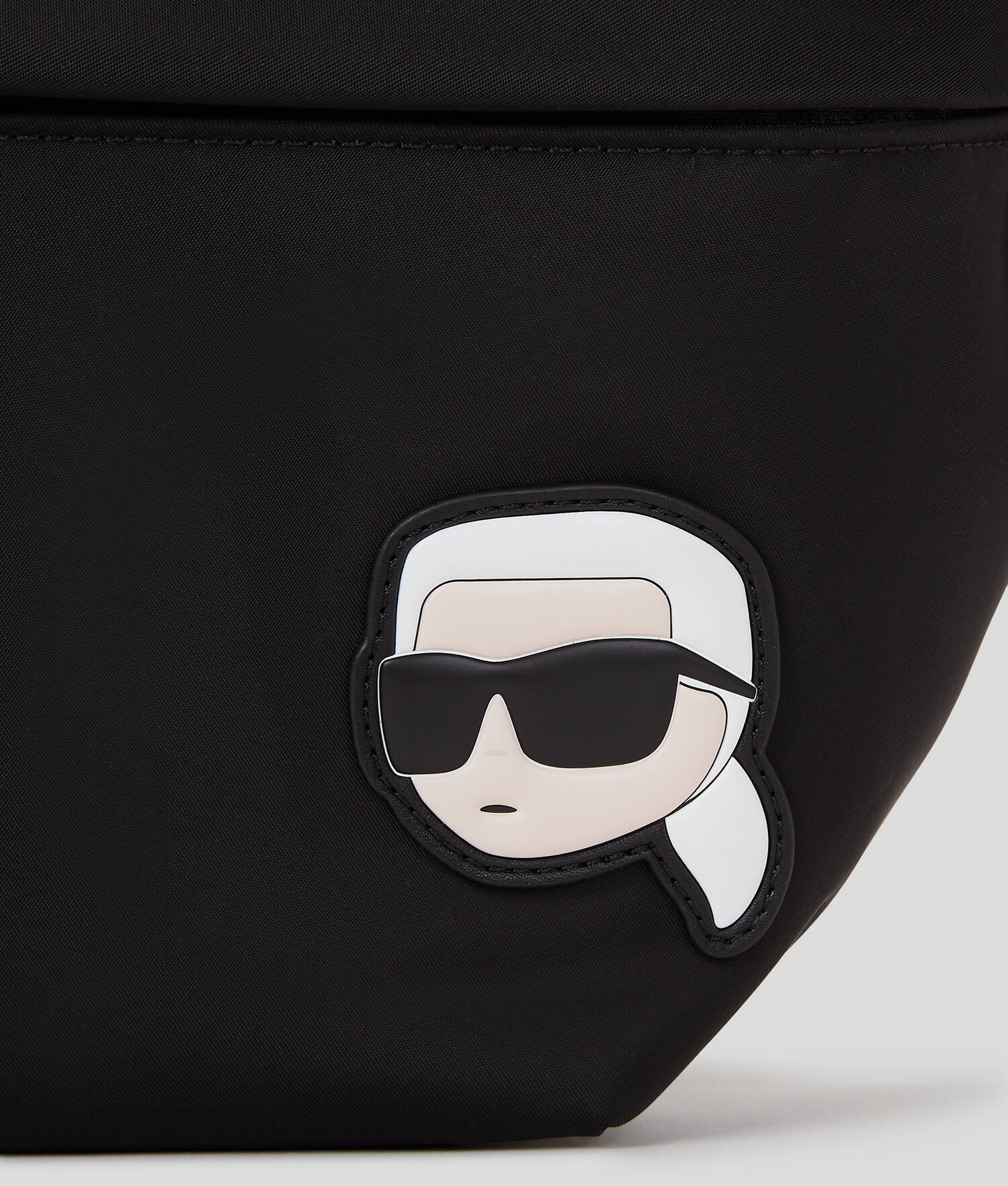 SAC BANANE EN NYLON IKON - Noir