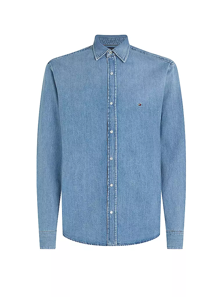 TOMMY HILFIGER Jeanshemd  hellblau