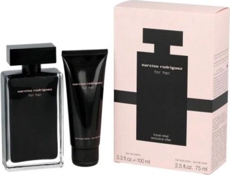 Narciso Rodriguez for Her Geschenkset - Eau de Toilette + Bodylotion