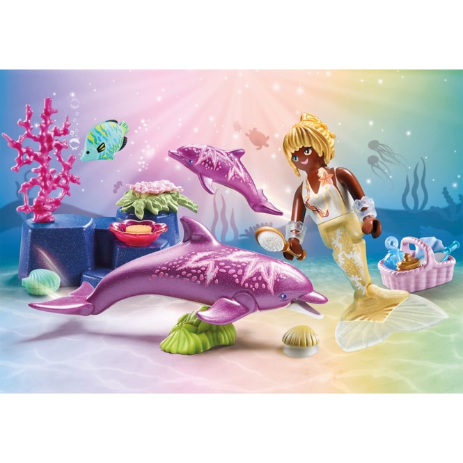 Playmobil® 71501 - Meerjungfrau mit Delfinen - Playmobil® Princess Magic