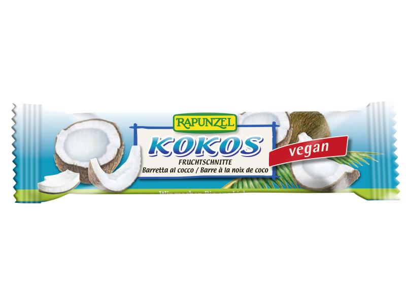 Rapunzel Riegel Bio  Fruchtschnitte Kokos 40 g Bio Fruchtschnitte Kokos
