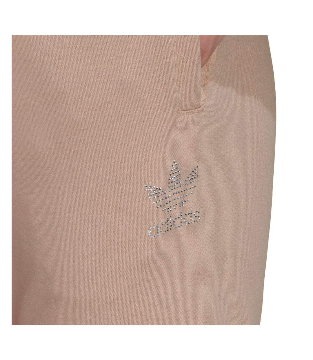 Jogging Beige femme Adidas Open Hem