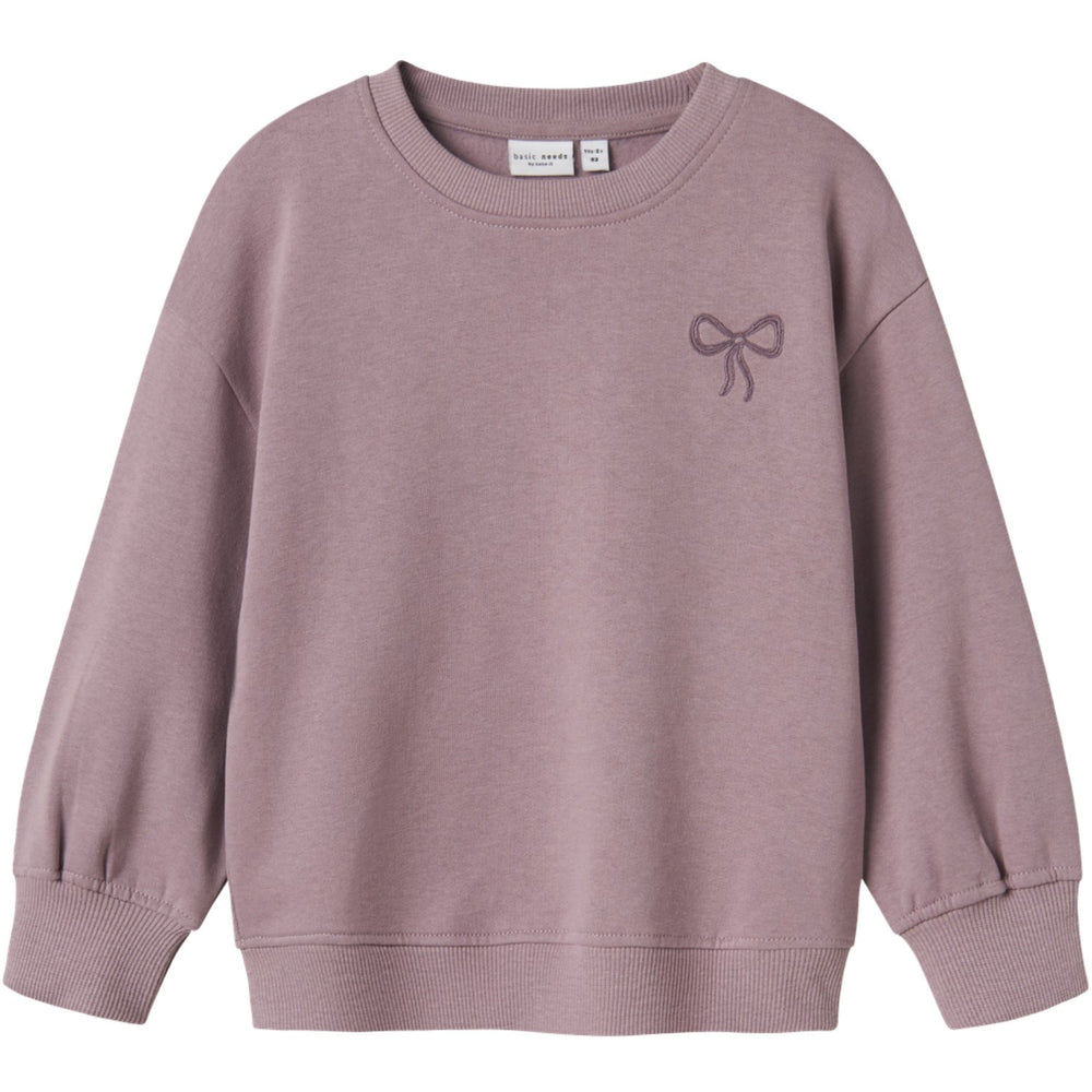Køb Name It Elderberry Bow Vallene Sweatshirt