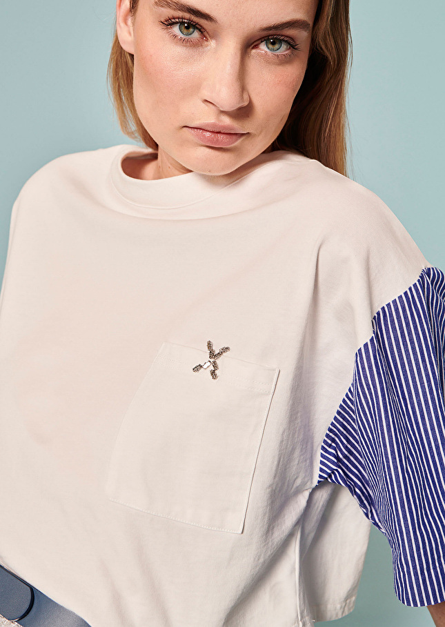 T-shirt Tabanblanc en coton