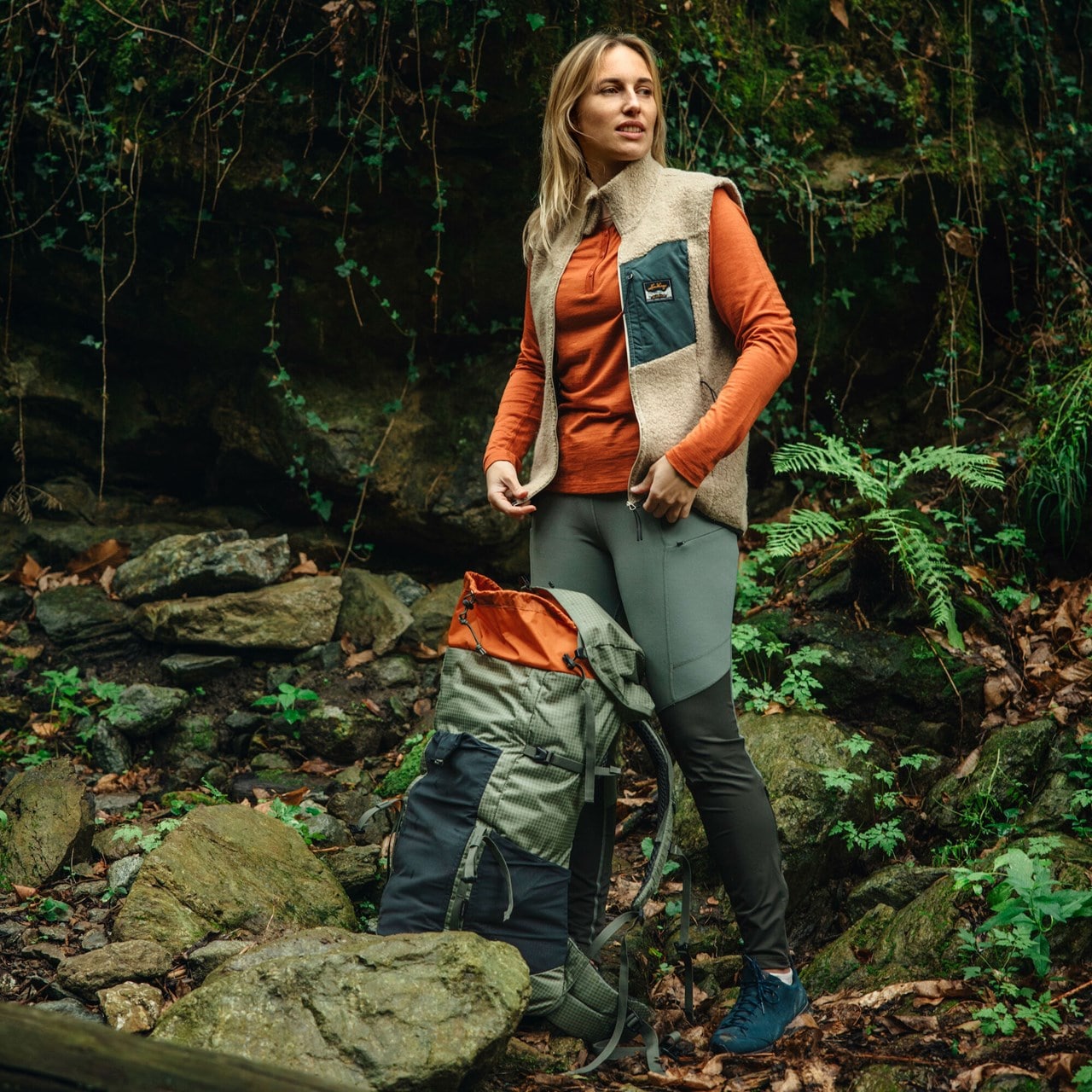 Lundhags Flok Wool Pile Vest, Dame<br>Herlig vest i ullblanding!