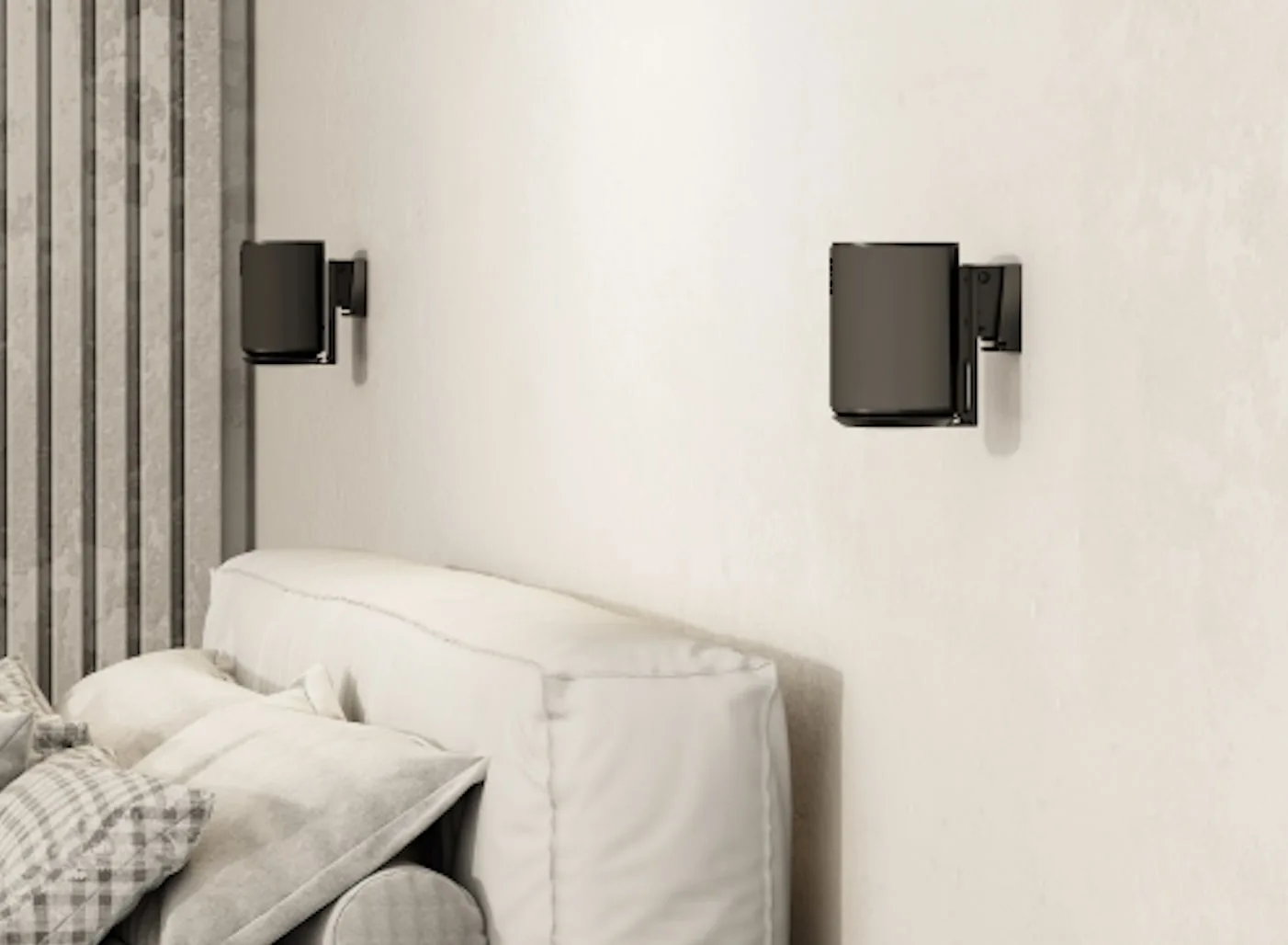 Support mural rotatif NorStone Noir pour Sonos Era 100 (la pièce) Supports pour enceintes