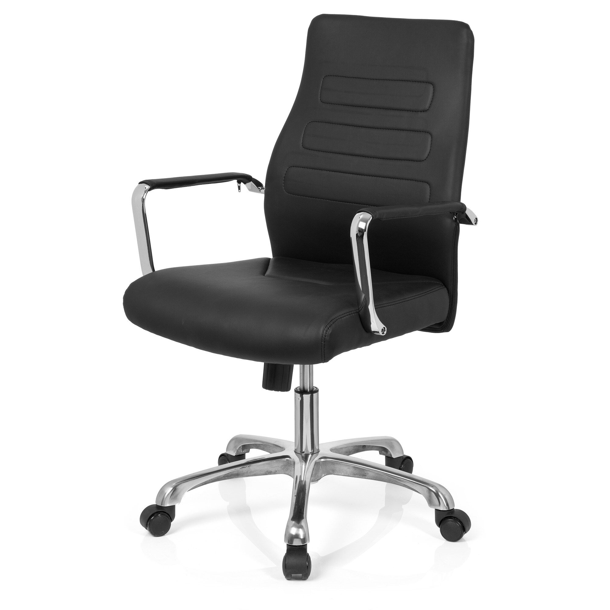 Profi Chefsessel TEWA Kunstleder mit Armlehnen hjh OFFICE