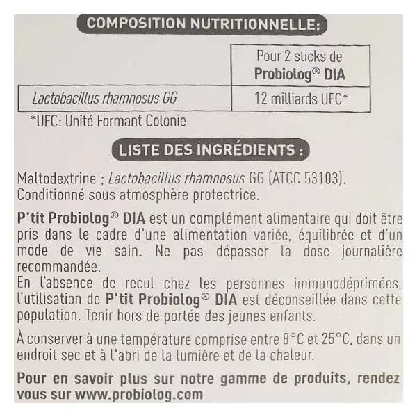 Probiolog DIA Criança/Bebê 10 sachês