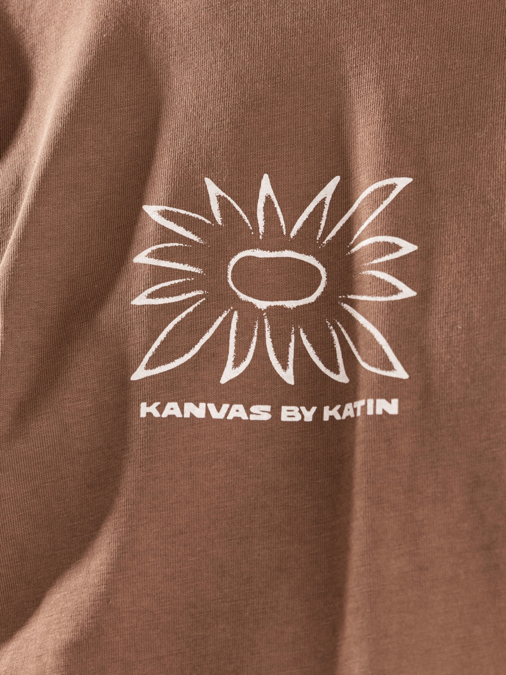 Katin USA Anemone T-Shirt brown pigment dye