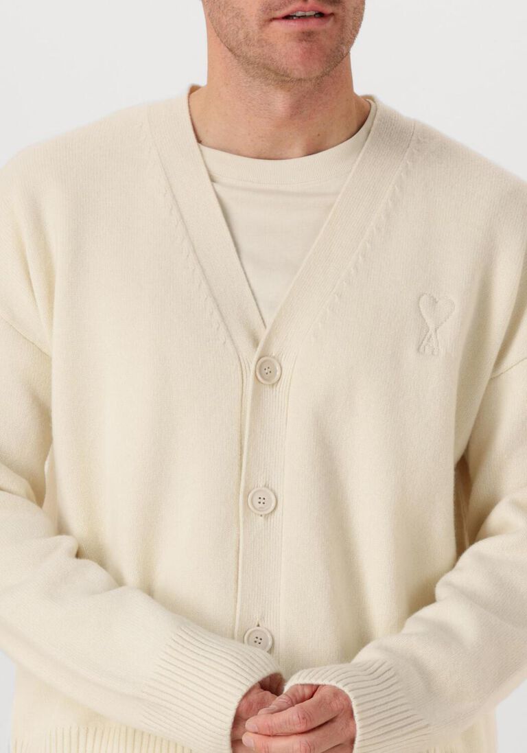 ecru ami paris trui adc cardigan