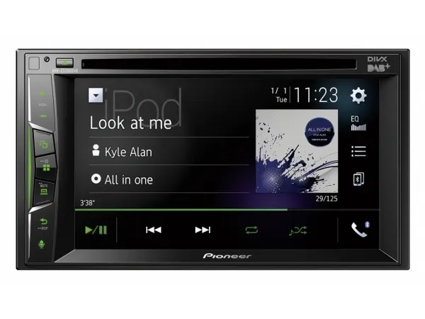 Pioneer AVH-Z3200DAB - DVD-modtager - display - 6.2