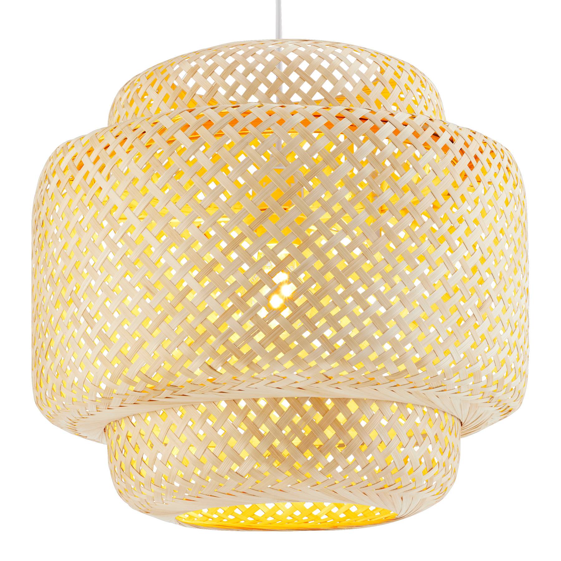 Deckenleuchte Lignea Lux aus Bambus