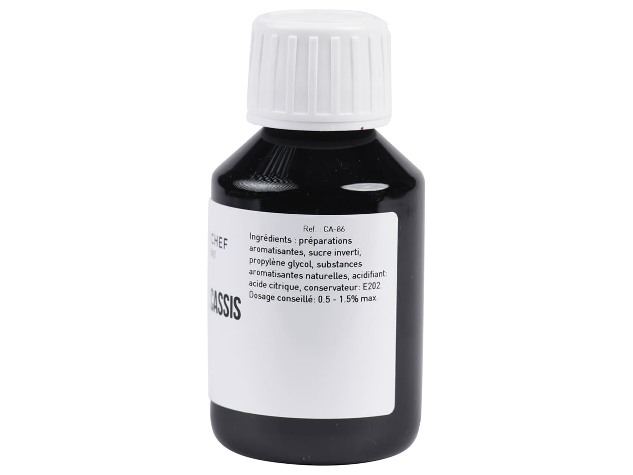 Arôme naturel cassis - hydrosoluble - 115 ml - Selectarôme