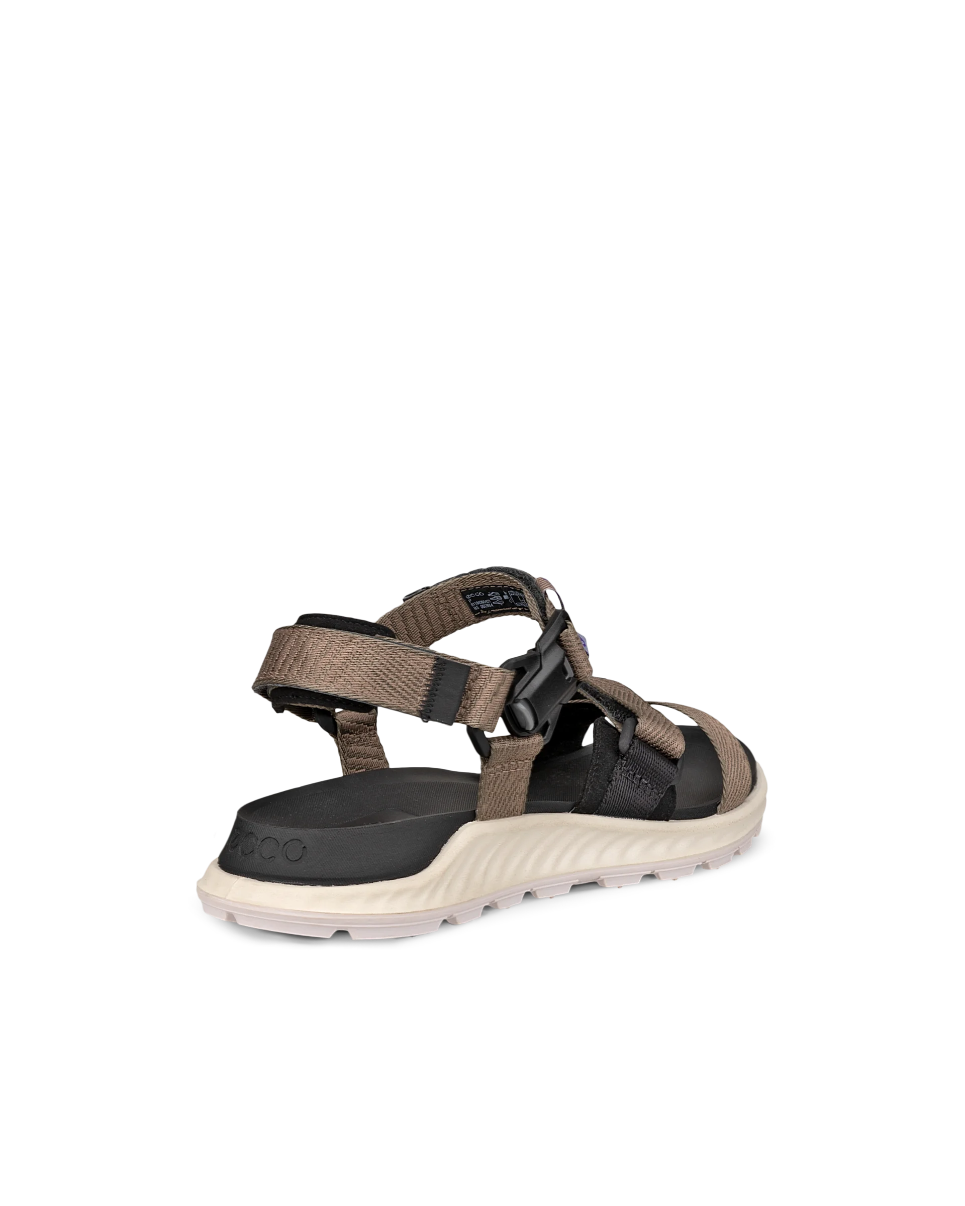 ECCO EXOWRAP W Damen Textilsandale Beige