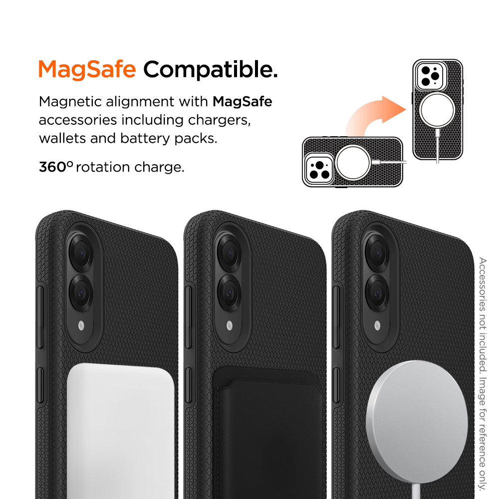 Samsung Galaxy S25 Edge North Case Premium Hybrid Schutzhülle MagSafe-Modul (EGCA00760) - Schwarz