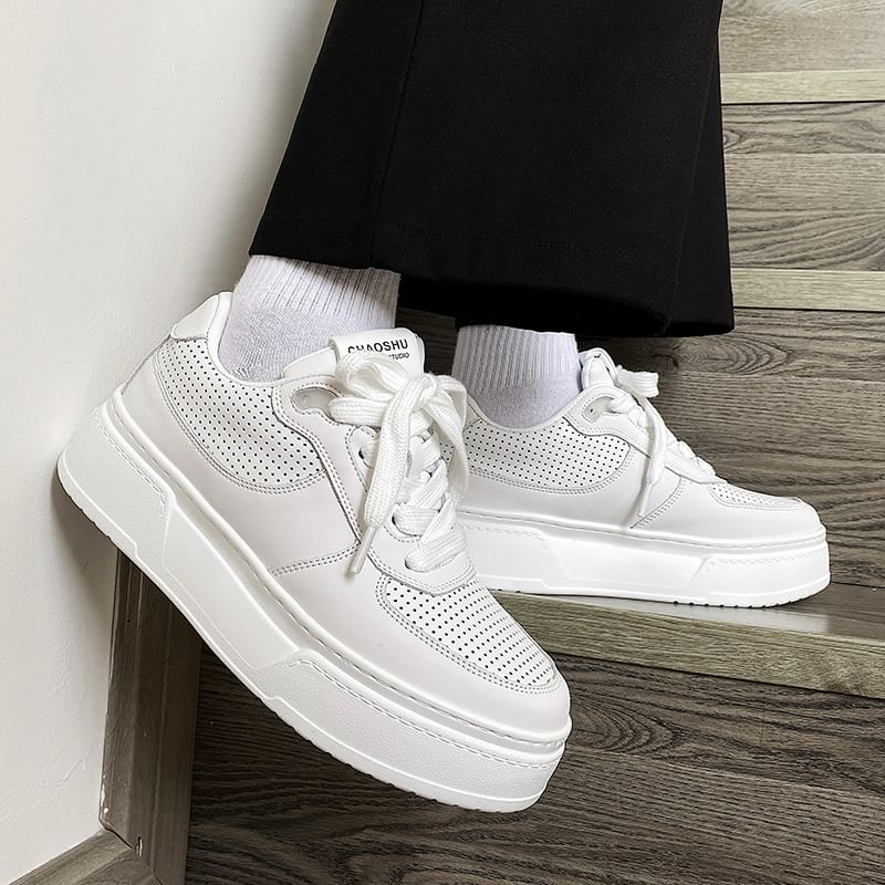 HANO - Platform Paneel Sneakers