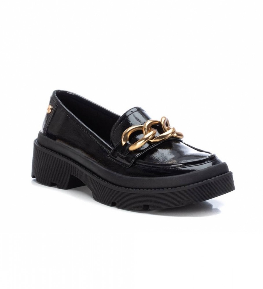 Mocassins Xti Flat Pretos