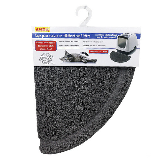 Tapis de Sortie de Bac à Litière/Maison de Toilette
