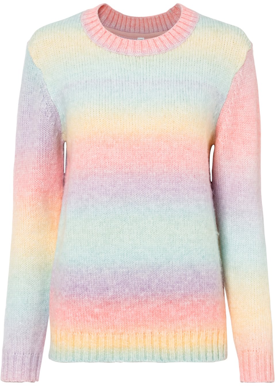 Pull à dégradé de couleurs