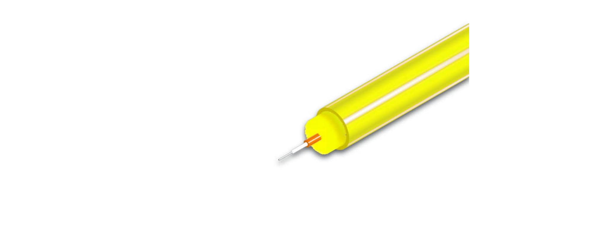 LWL-Patchkabel SM LC/APC – LC/APC, OS2, Simplex, 0.5 mHochwertiges Simplex LWL Patchkabel 0.5m, SM, LC/APC – LC/APC