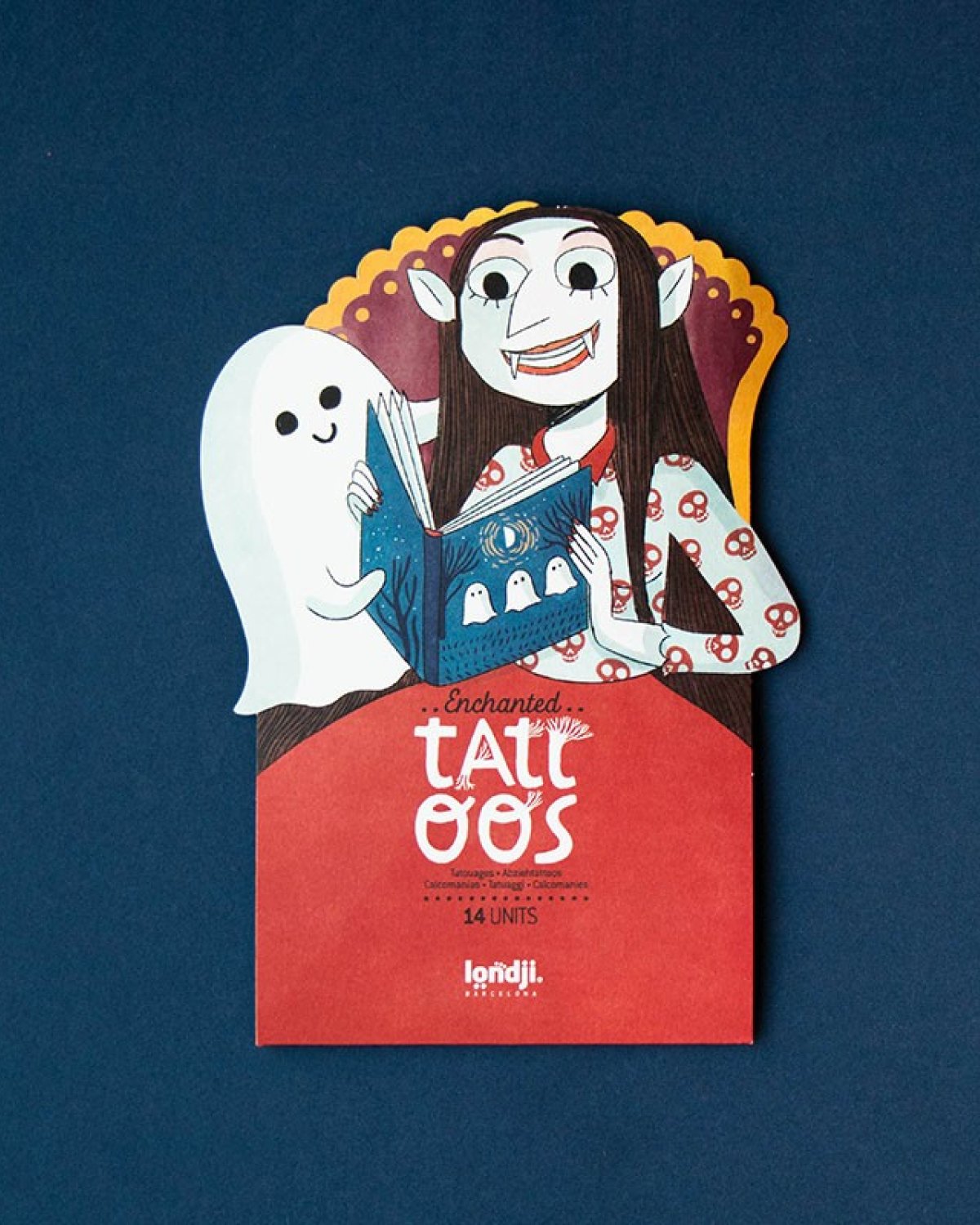 Tatoveringer Barn 14stk – Dermatologisk testet | Enchanted Halloween
