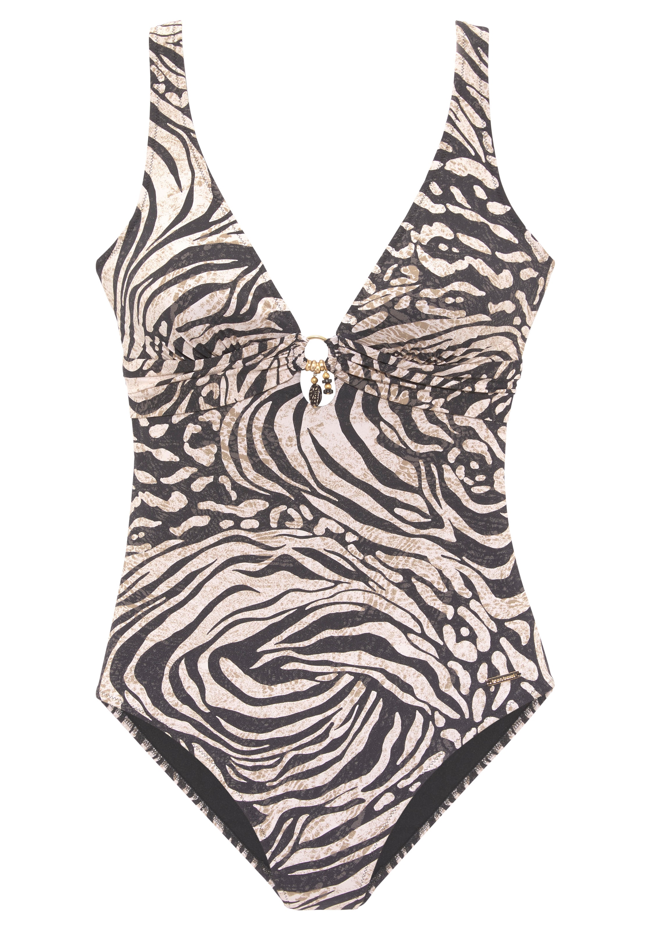 Bruno Banani Badeanzug in trendigem Animalprint
