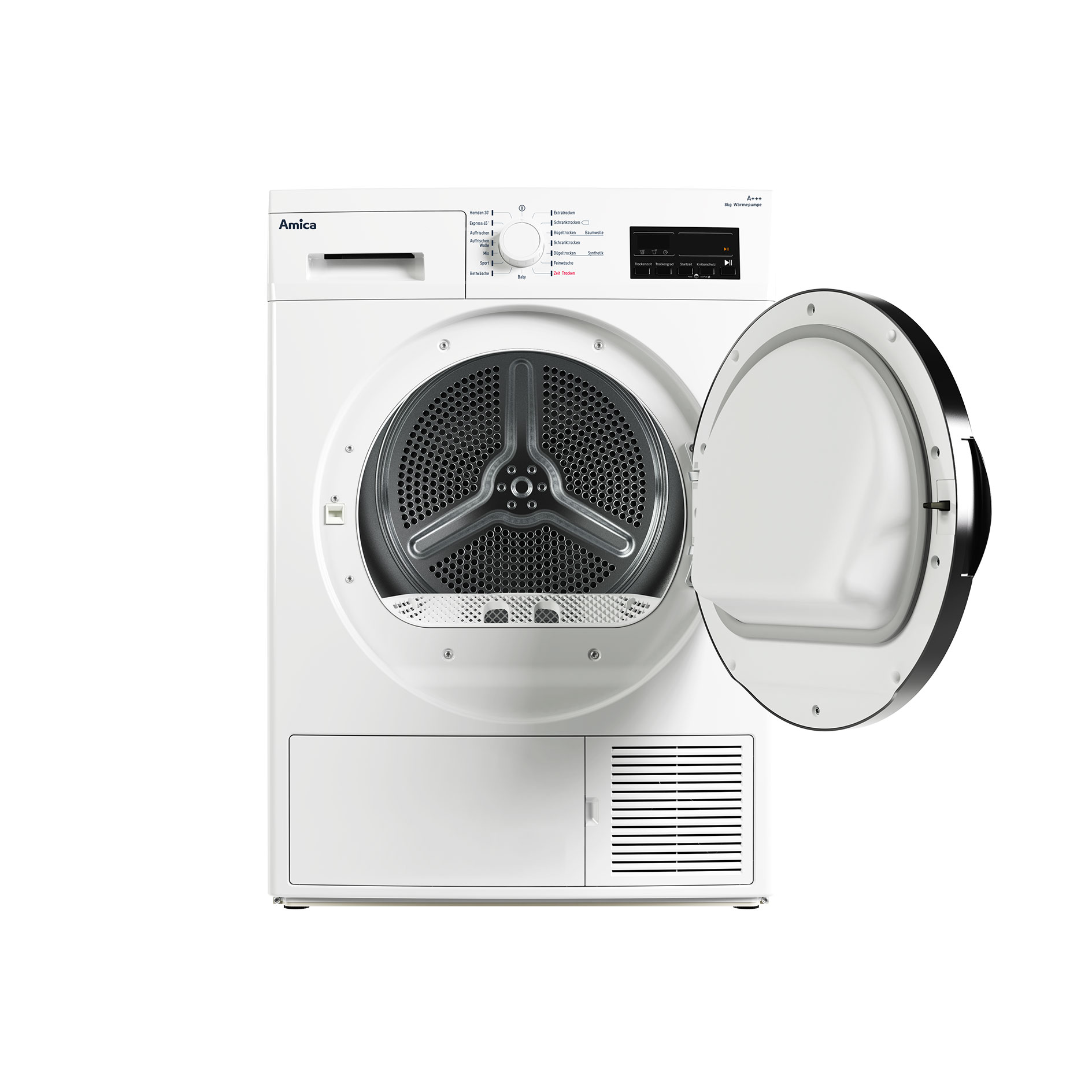 AMICA Wärmepumpentrockner WTP 489 031 - 8 kg - A+++