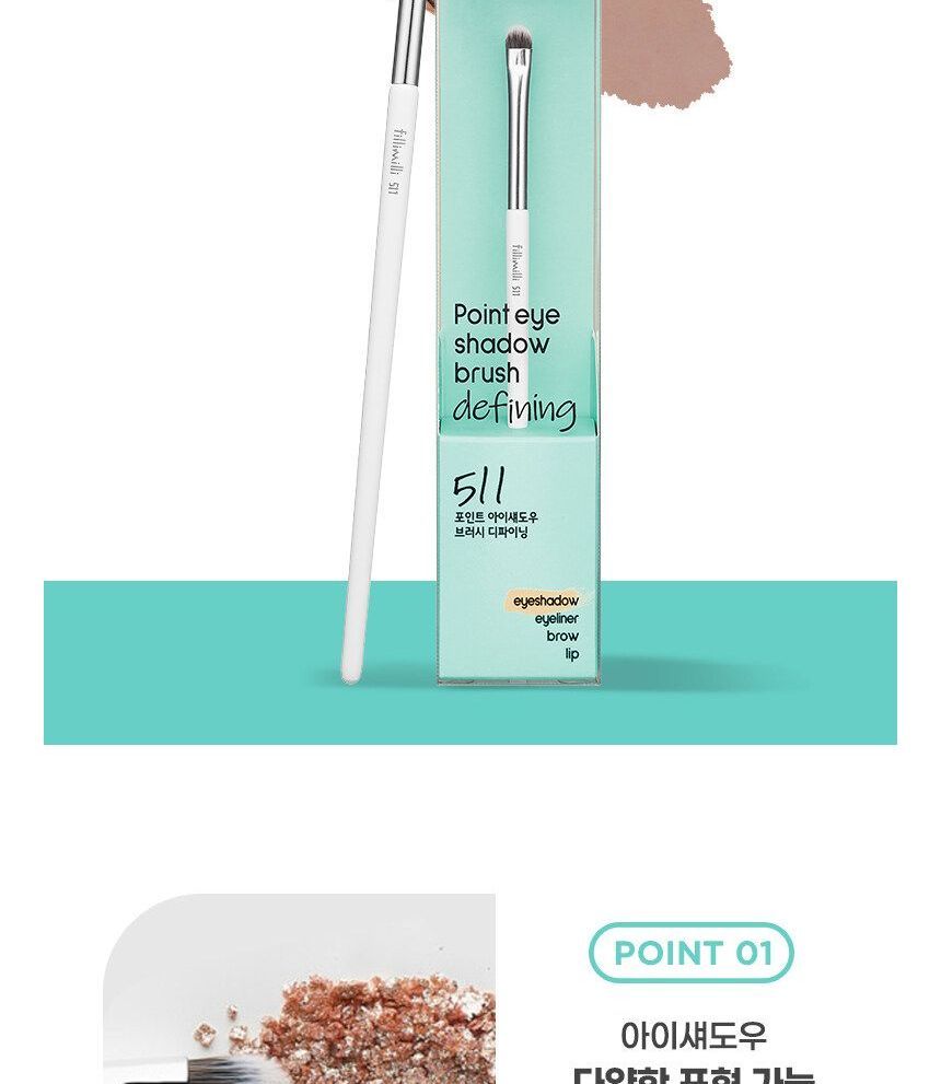 fillimilli - Point Eye Shadow Brush Defining 511