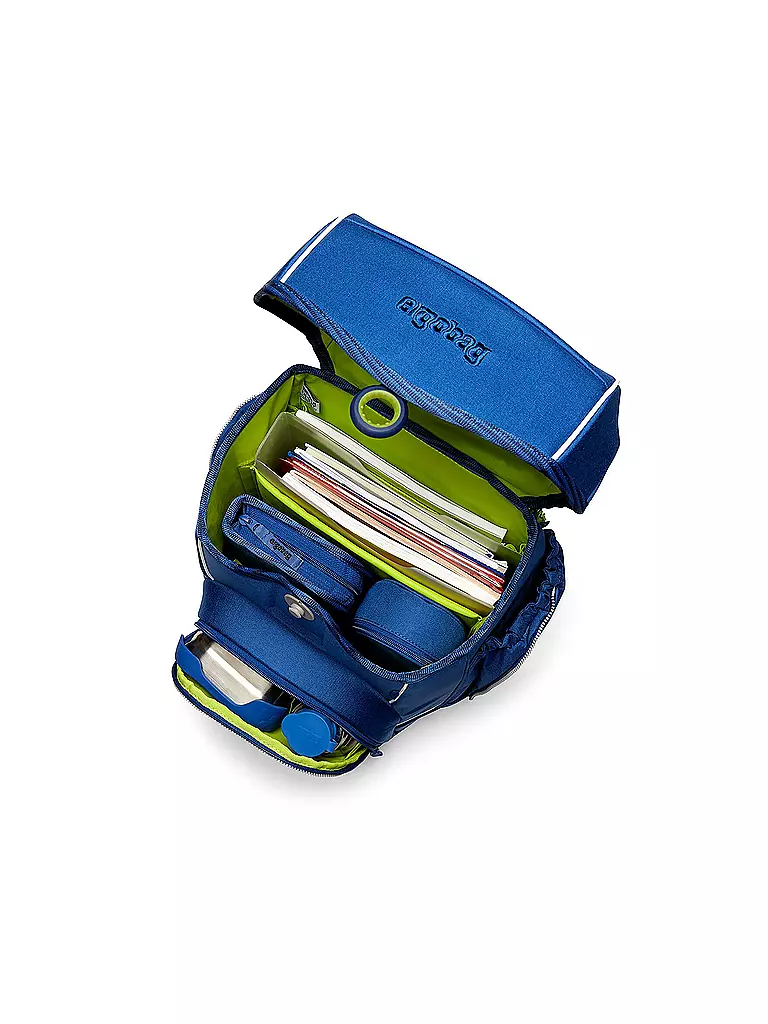 ERGOBAG Schultaschen Set Cubo 5tlg WaldmonstBär blau