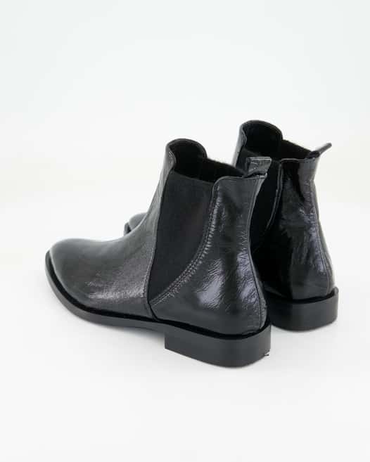 George Watts Elettra Chelsea Boots in Schwarz