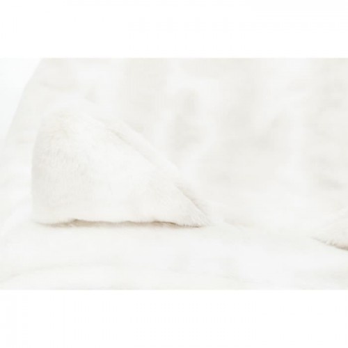 Cama aconchegante para gatos Trixie Nelli, branca e cinza.
