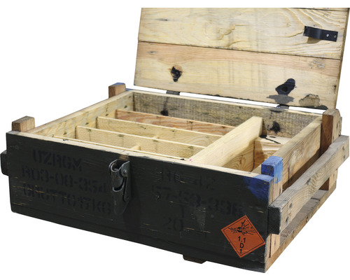 Vintage houten kist 49x36x19 cm