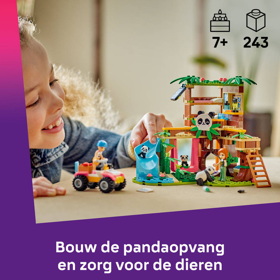 LEGO Friends de pandaopvang 42648