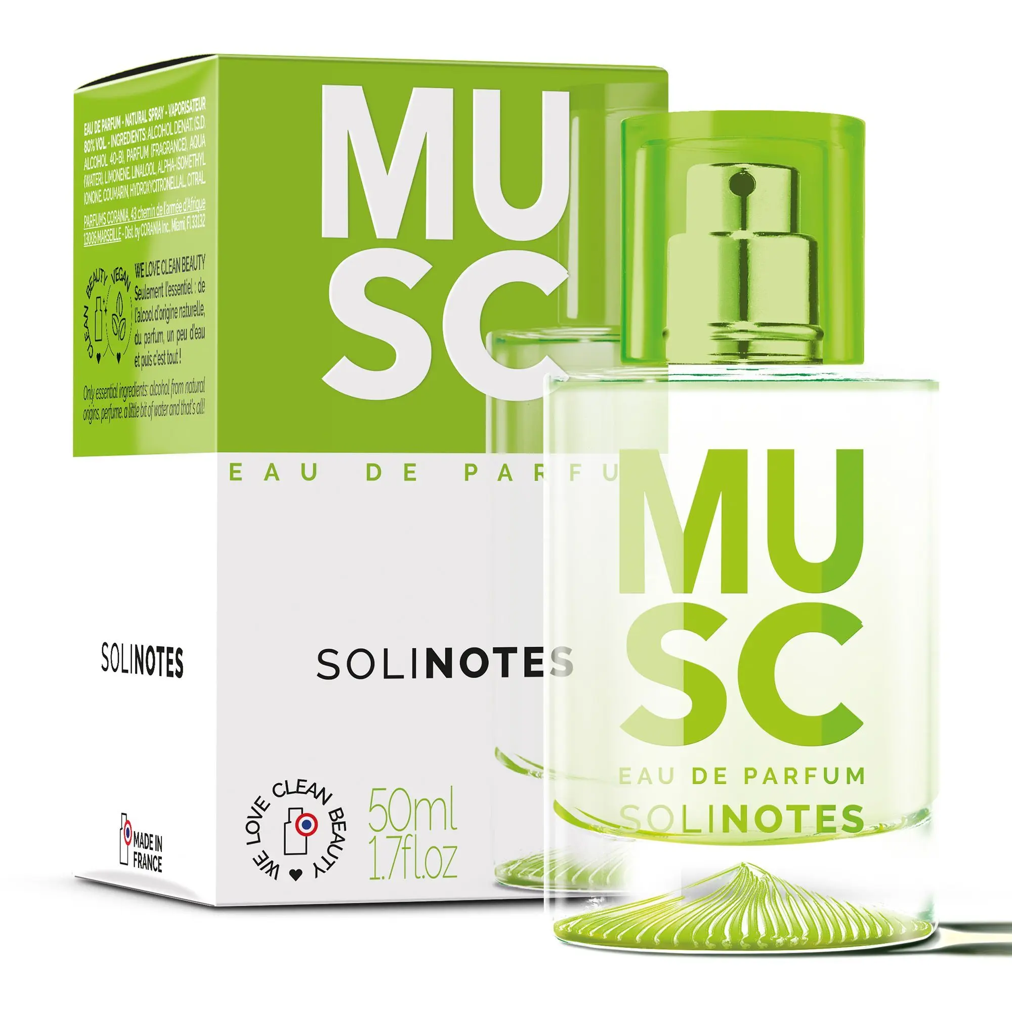 Solinotes - Musc Eau de Parfum 50ml - Eau de parfum