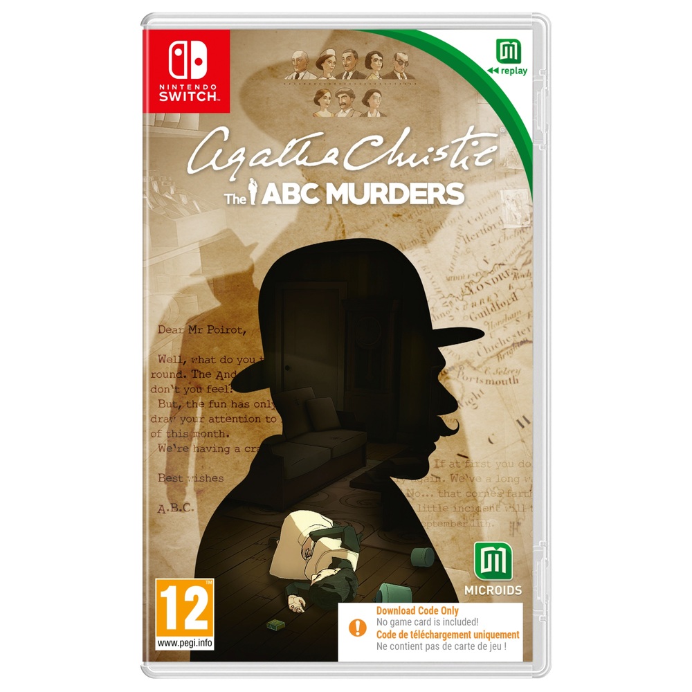 Agatha Christie ABC Murders Nintendo Switch (Code in der Verpackung)