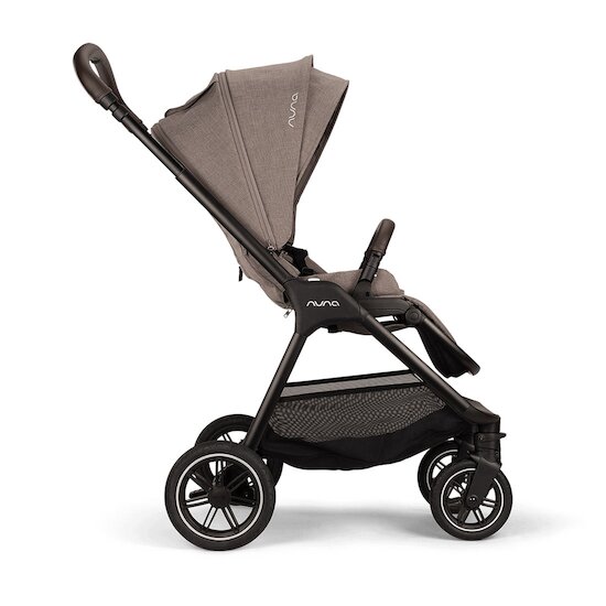 Poussette Triv Next   Cedar Cuir Chocolat        de               Nuna