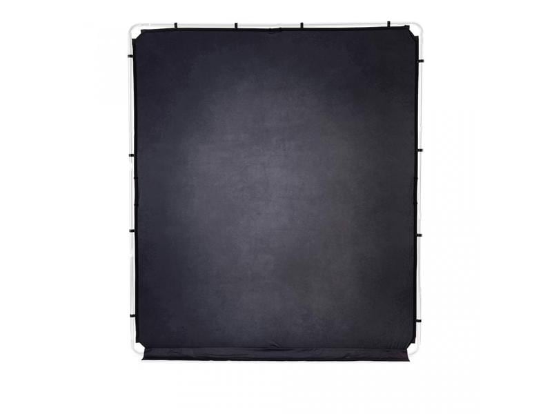 Manfrotto Hintergrundsystem EzyFrame Vintage-Pewter Vielseitiges Hintergrundsystem mit Aluminiumrahmen