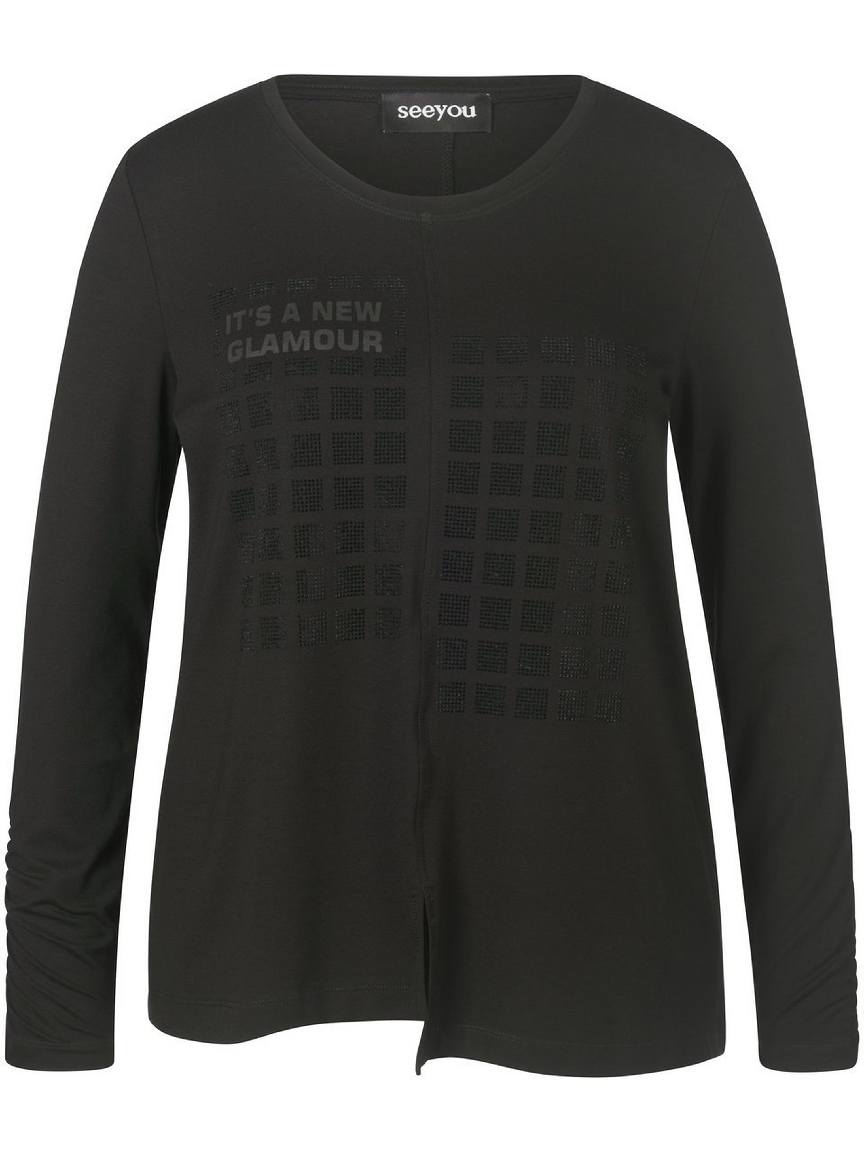 Rundhals-Shirt