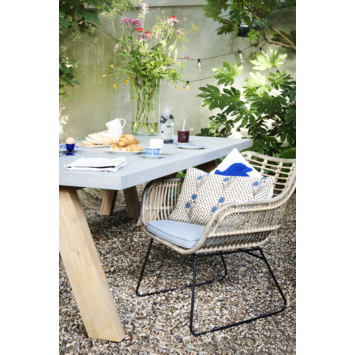 KARWEI tuinstoel Mason natural bruin wicker