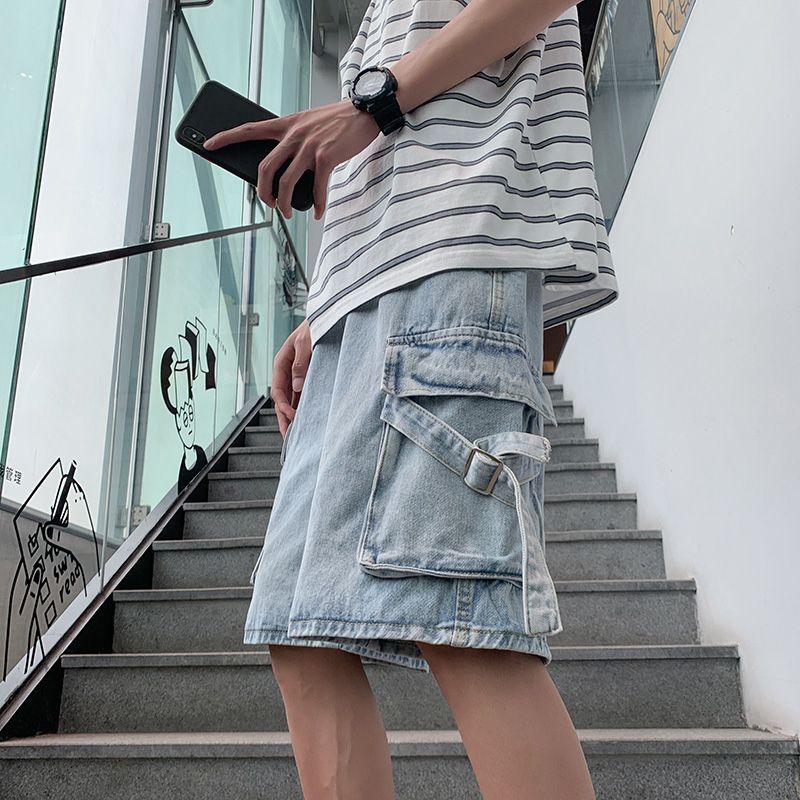 Antaeus - Cargo Denim Shorts