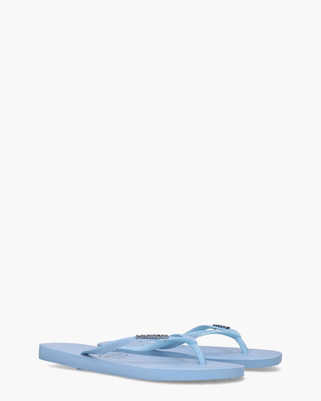 Havaianas Slim Glitter Iridescent Lichtblauw Damesslippers